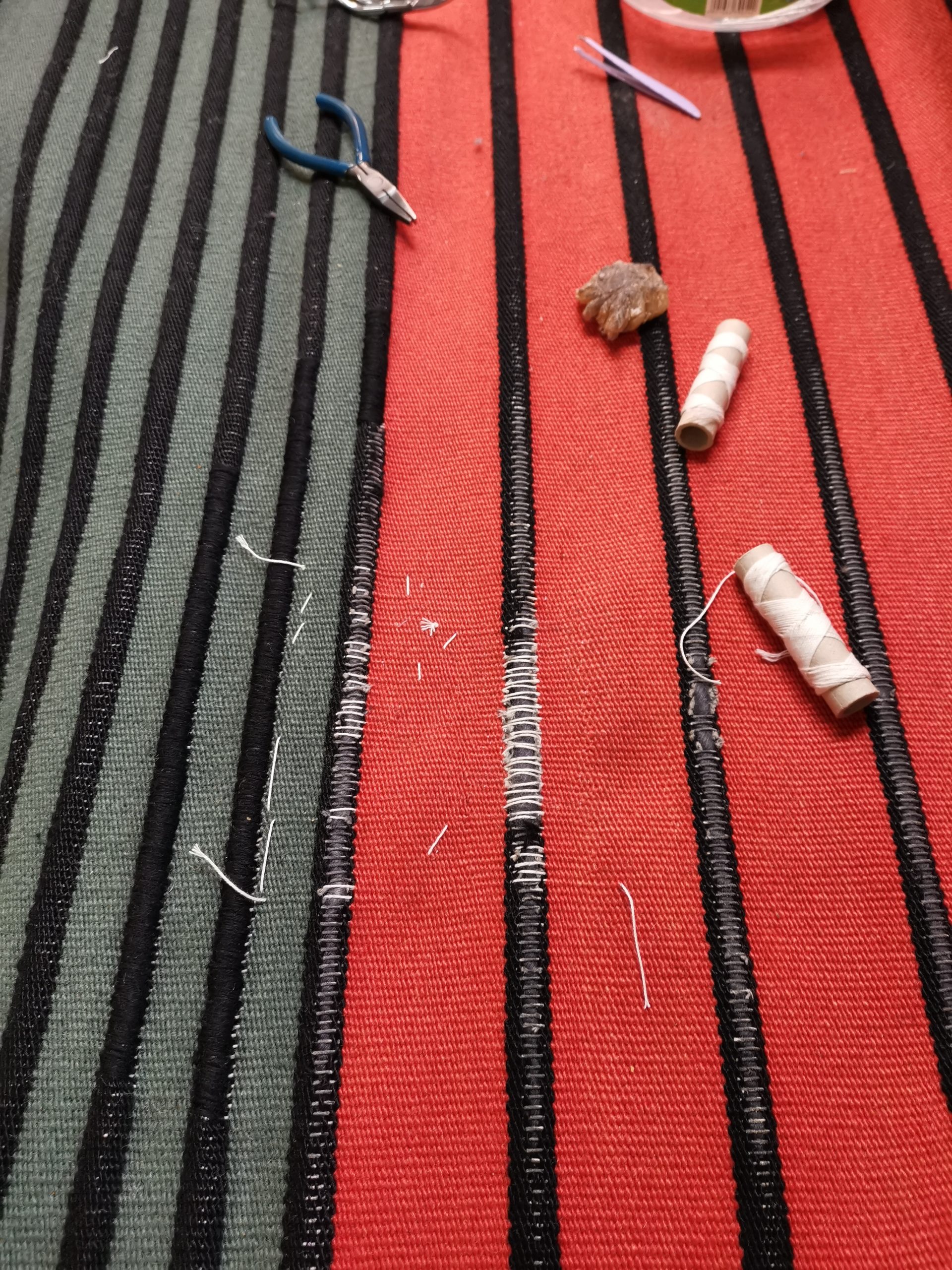 Reparatur Relief Kelim